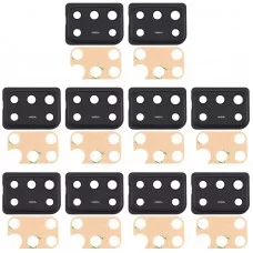 10 PCS კამერა ობიექტივი საფარი Samsung Galaxy A31 (შავი)